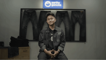 Josh Rico Maulana, pendiri Earthy Genova